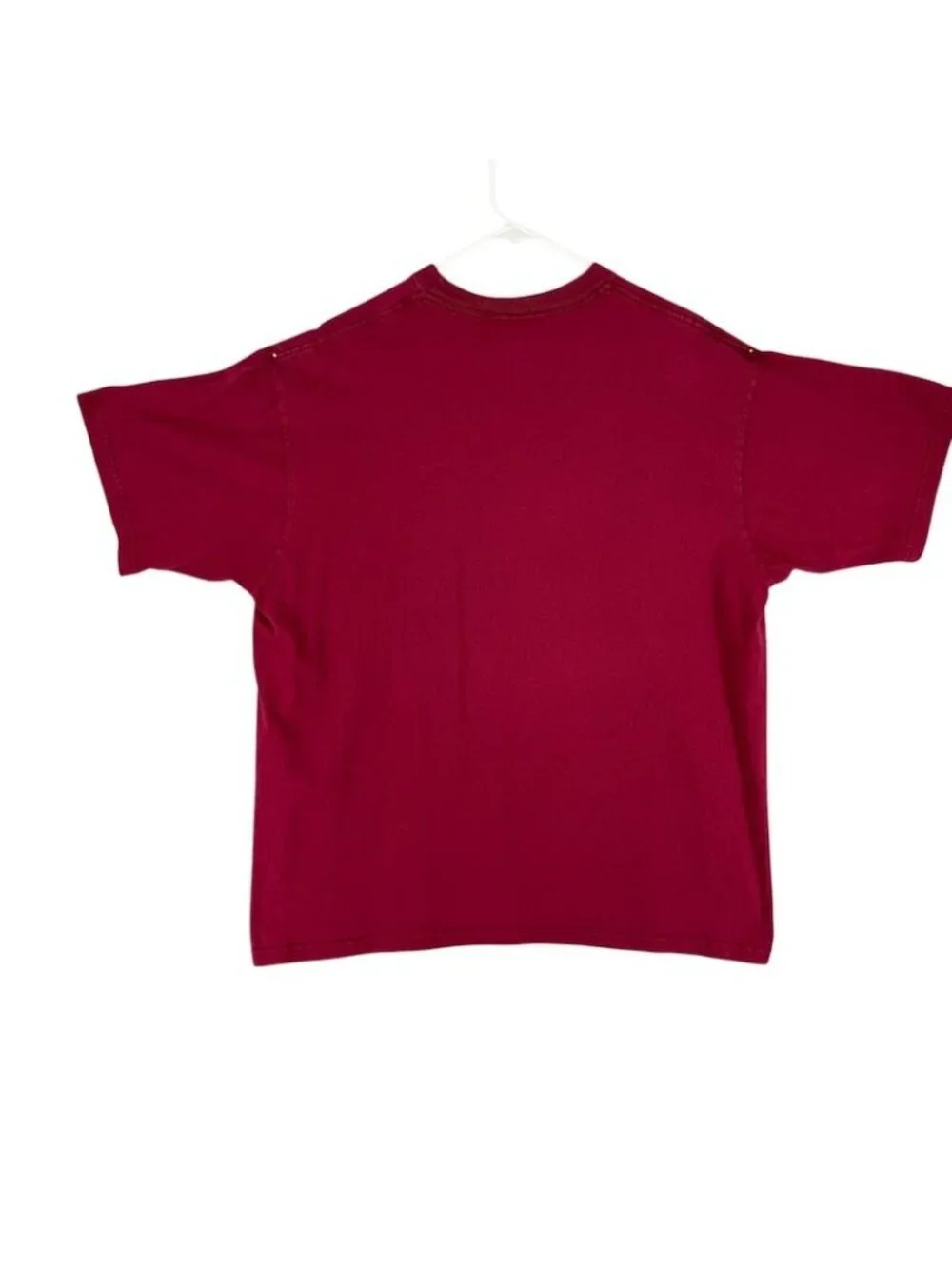 Vintage Washington Redskins T-Shirt XL 75th Anniversary Reebok NFL Football Red - Picture 3 of 6